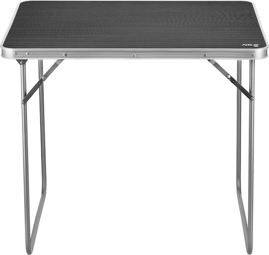 Nils Nils Aluminium Campingmöbel Klapptisch 80x60x70cm Graues