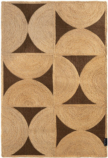 Guy Laroche Mirage Килим За Дневна Правоъгълен От Джута Кафяв 140x200см