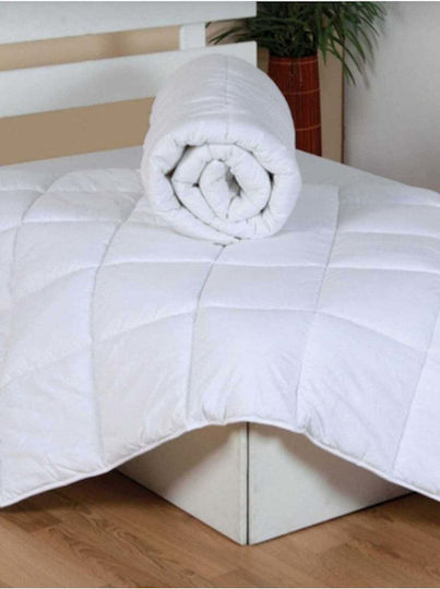 SteweHome SteweHome Set Steppdecken Einzel 155x195cm Weiß 800 GSM