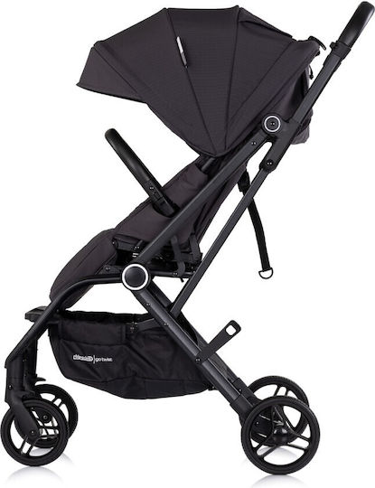 Chipolino Go Twist Reversible Baby Stroller Suitable for Newborn Charcoal 8.2kg