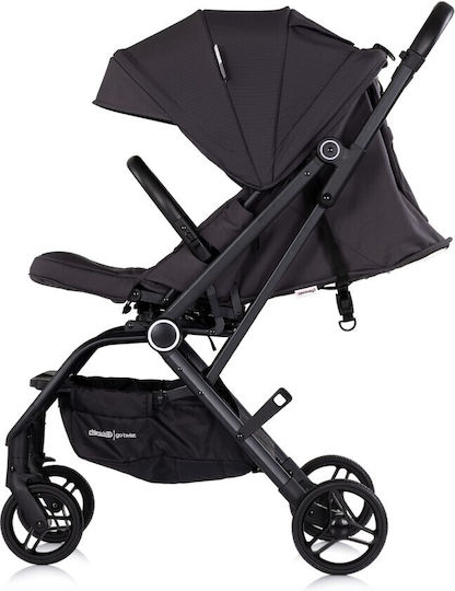 Chipolino Go Twist Reversible Baby Stroller Suitable for Newborn Charcoal 8.2kg