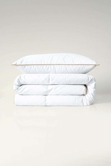 SteweHome Single Feathery Quilt 155x215cm White