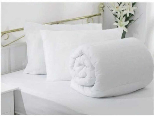 SteweHome Ημίδιπλο 195x215εκ. Λευκό