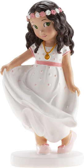 Kommunion Kuchen Topper Mädchen 16cm