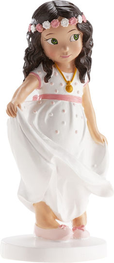 Kommunion Kuchen Topper Mädchen 16cm