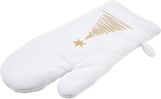 Orion Weihnachtlicher Ofenhandschuh Stoff Bäume 32,5x17cm