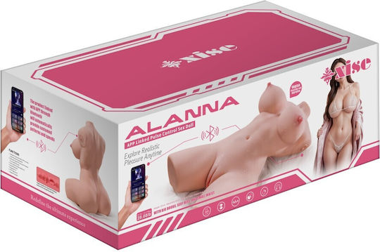 Curve Toys Masturbator Vagina με Δόνηση