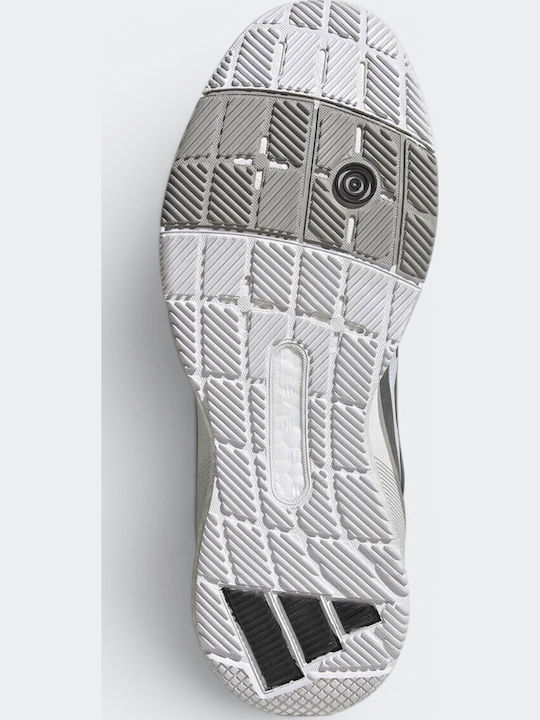adidas Crazyquick Boost Ανδρικά Παπούτσια Padel Λευκά