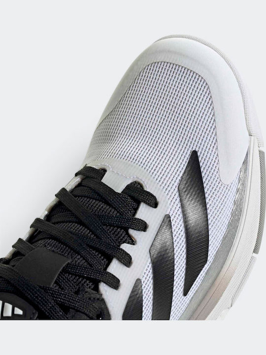adidas Crazyquick Boost Ανδρικά Παπούτσια Padel Λευκά