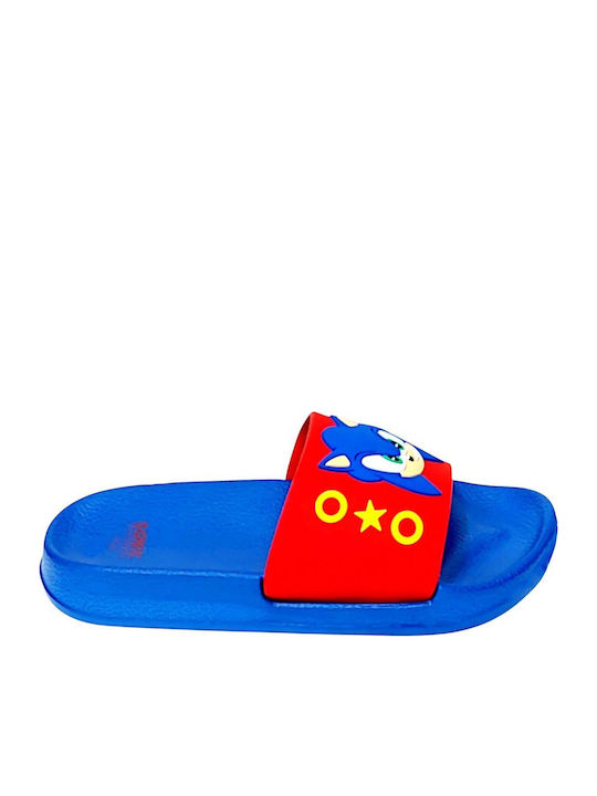 Flip-Flopi Pentru Copii Albastre Sonic