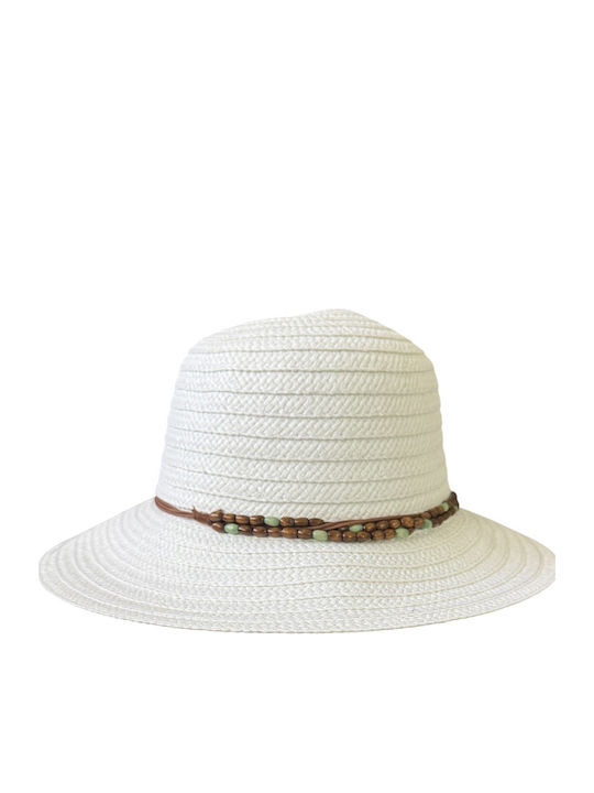 DENIA ACCESSORIES Pălărie Albă