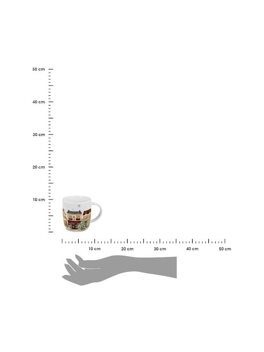 Weihnachtlicher Becher Weiß Weihnachtlicher Becher Weiß