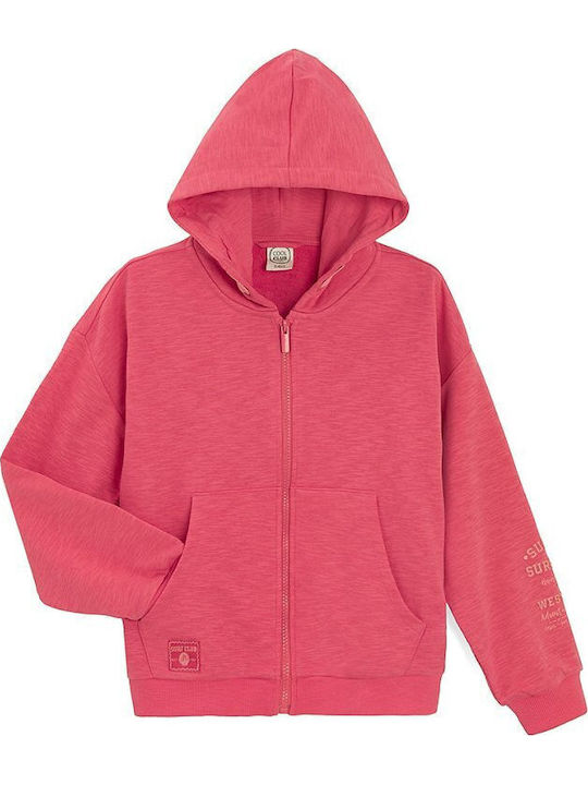 Kinder-Strickjacke Rot