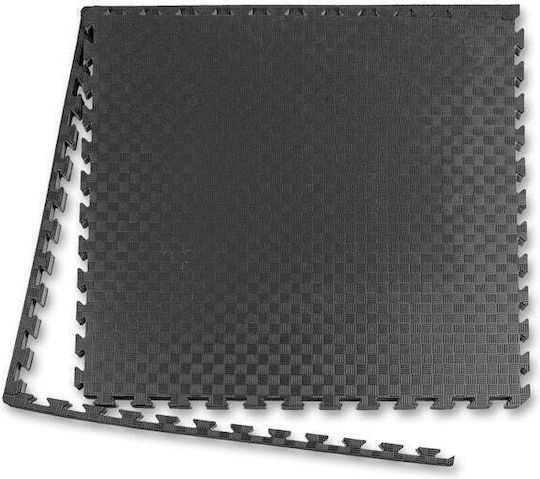 Profit Gymnastikmatten Puzzle Beidseitig Schwarz/Grau 1Stück