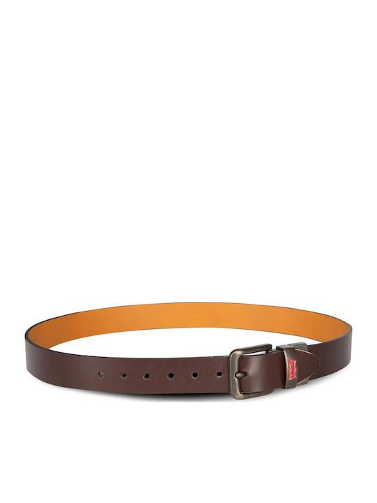 Levi's Момчешки Кафяв Колан Момче 3665115212761 Levi's Момчешки Кафяв Колан Момче 3665115212761
