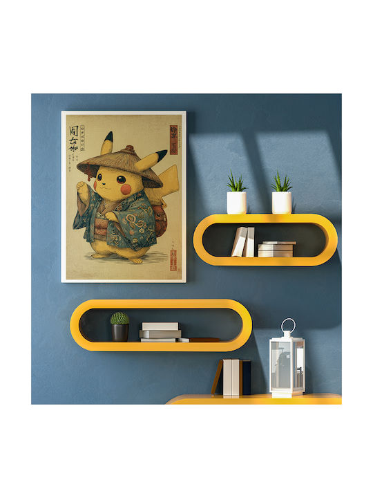 Poster Pokemon Pikachu Ukiyo An173 30cm X 40cm-70981pd154159