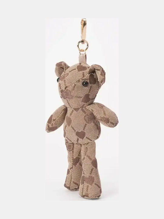 Signare Bag Keychain Teddy Bear B-loved Bear Beige