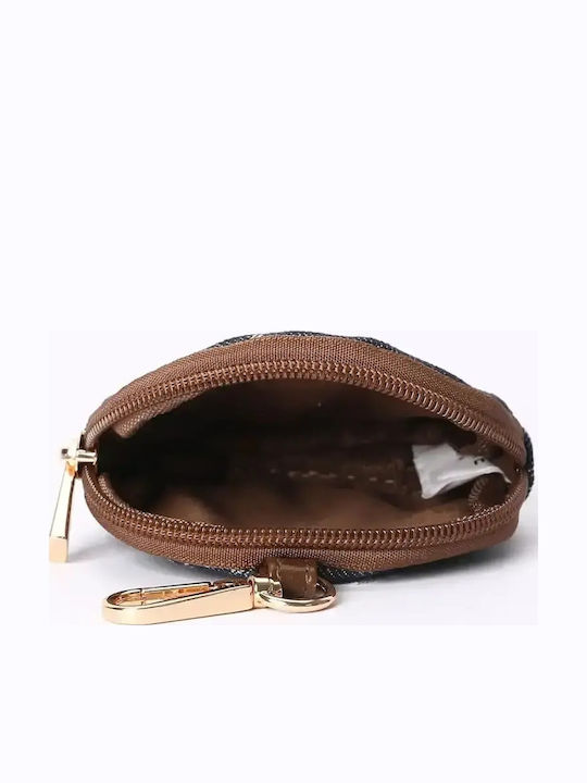 Signare Μπρελόκ Πορτοφολάκι Bubble B-loved Bear Denim