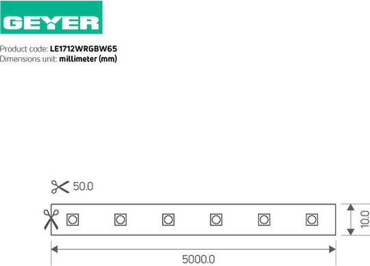 Geyer Αδιάβροχη Ταινία LED Eco 12V