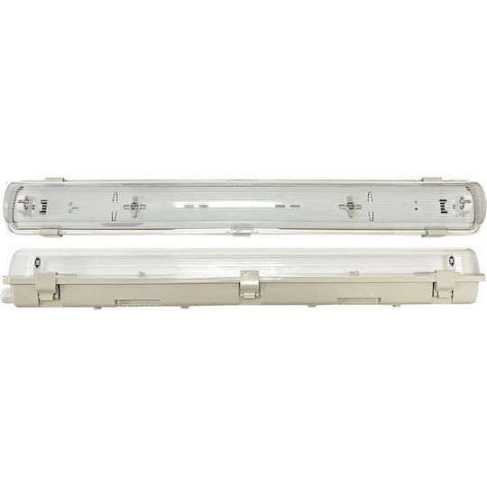 Geyer Outdoor Lighting Batten with 1 Position for LED T8 Lamp 200cm