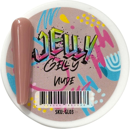 Jelly Gelly Constructor Gel Unghii Gelato Nude 40ml