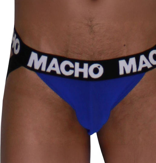 Macho Underwear Jockstrap Albastru Pentru Bărbați