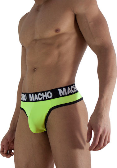 Macho Underwear String Sexy Bărbătesc Galben