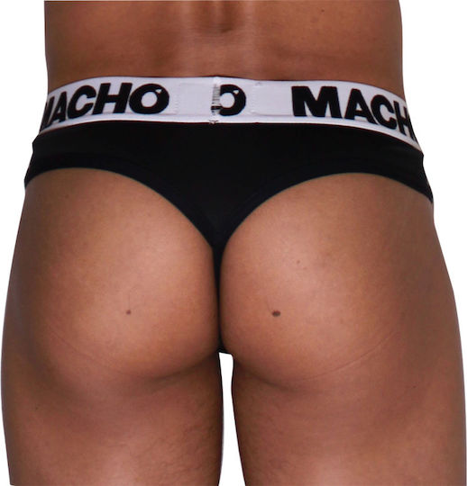 Macho Underwear Männliche Sexy String Schwarz