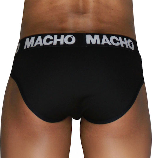 Macho Underwear Men's Sexy Black Slip