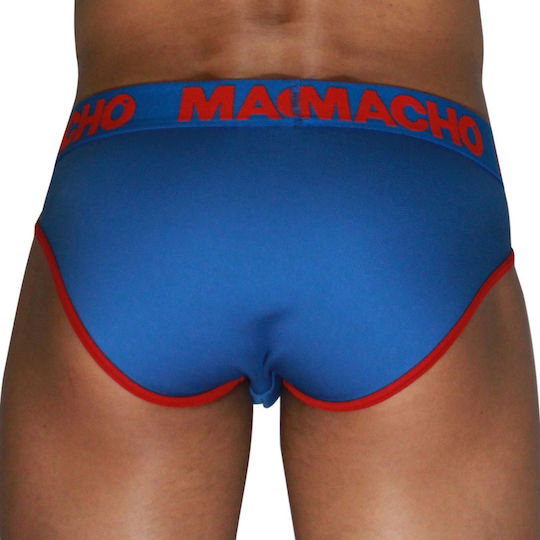 Macho Underwear Мъжки Секси Слип Син