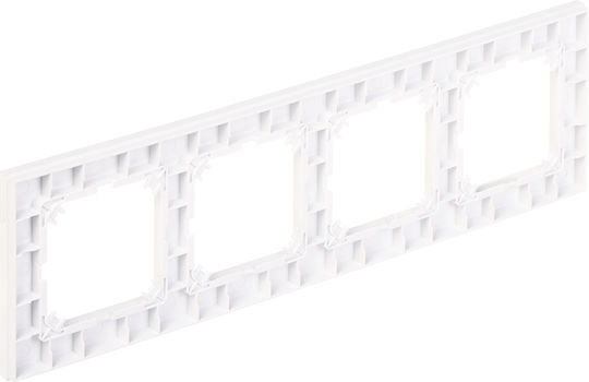 Elektro Plast Switch Cover in White Color 4174-26