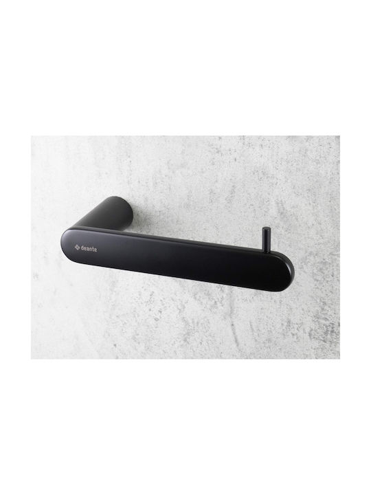 Deante Wandmontierter Metallischer Schwarzer Papierhalter