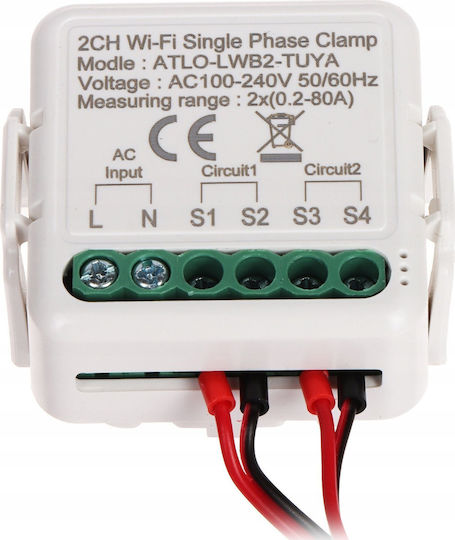 Atlo Electric Panel Meter Analog Single Phase Wi-Fi Bluetooth Tuya