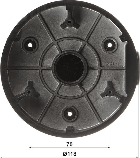 Uniview Tr-jb03-i-in Schwarzer Kamera-Montagebügel
