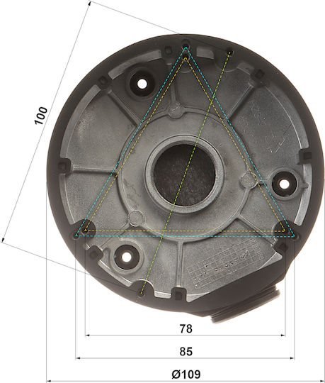 Uniview Tr-jb03-g-in-black Camera Mount