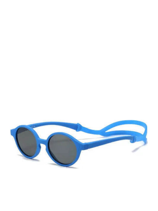 Sky Στρογγυλά Βρεφικά Γυαλιά Ηλίου με Polarized Φακό Γαλάζια