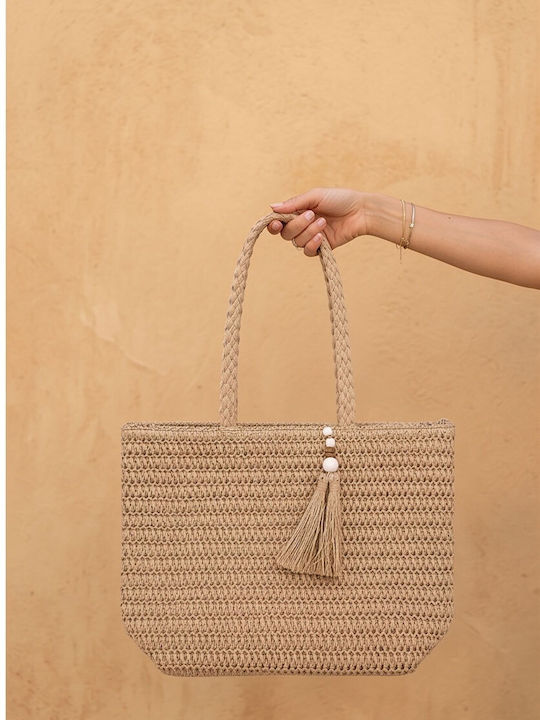 Beltipo Beige Beach Bag