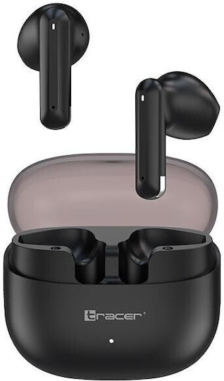 Tracer T12 In Ear Bluetooth Безжични Слушалки с Калъф за Зареждане Черни