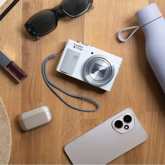 Panasonic Lumix DC-TZ99 Compact Camera 20.3MP 30x Optical Zoom White