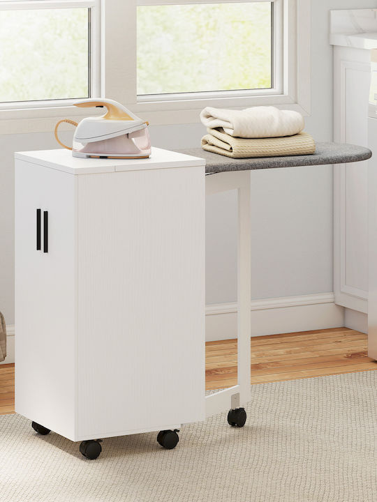 HomCom Ironing Board for Steam Iron Foldable 128x43x83cm