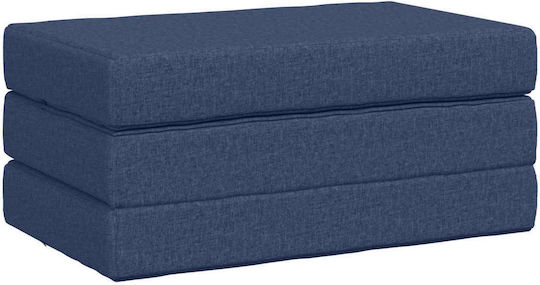 Two-Seater Couch Bed Blue 80x67x45 cm
