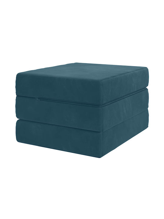 Two-Seater Couch Bed Blue 75x67x45 cm