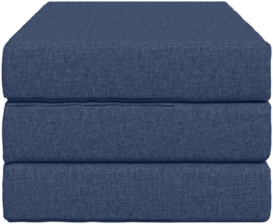 Two-Seater Couch Bed Blue 80x67x45 cm