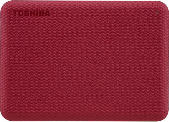Toshiba Canvio Advance 2020 USB 3.2 Εξωτερικός HDD 1TB 2.5" Κόκκινο
