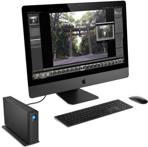 Lacie D2 Professional USB 3.2 / USB-C Εξωτερικός HDD 20TB 3.5" Μαύρο