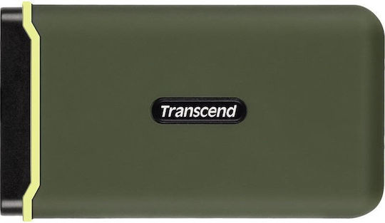 Transcend ESD380C USB-C External 2.5" SSD 2TB Green