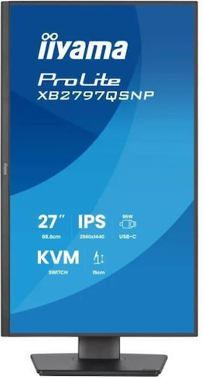 Iiyama ProLite XB2797QSNP-B1 IPS Монитор 27" QHD 2560x1440