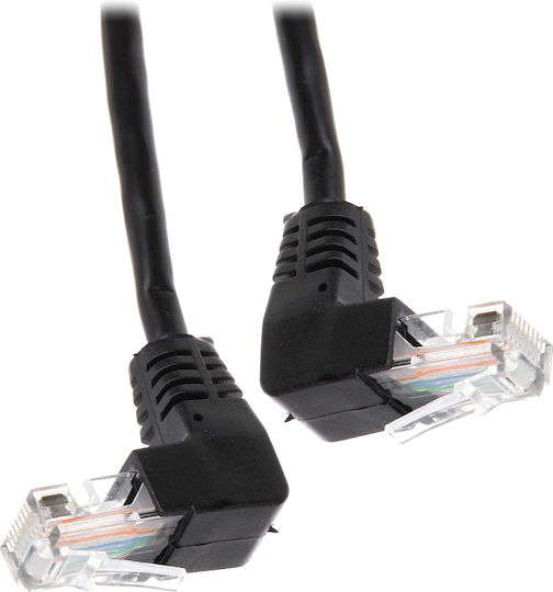 Wentronic U/UTP Cat.5e Ethernet Network Cable 0.25m Black