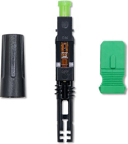 Qoltec Sc Apc Fiberoptik Schnellverbinder Singlemode 3,0mm