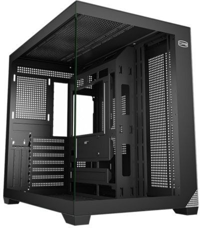PCCOOLER C3 T700 Gaming Middle Tower Carcasă PC cu Fereastră Laterală Neagră